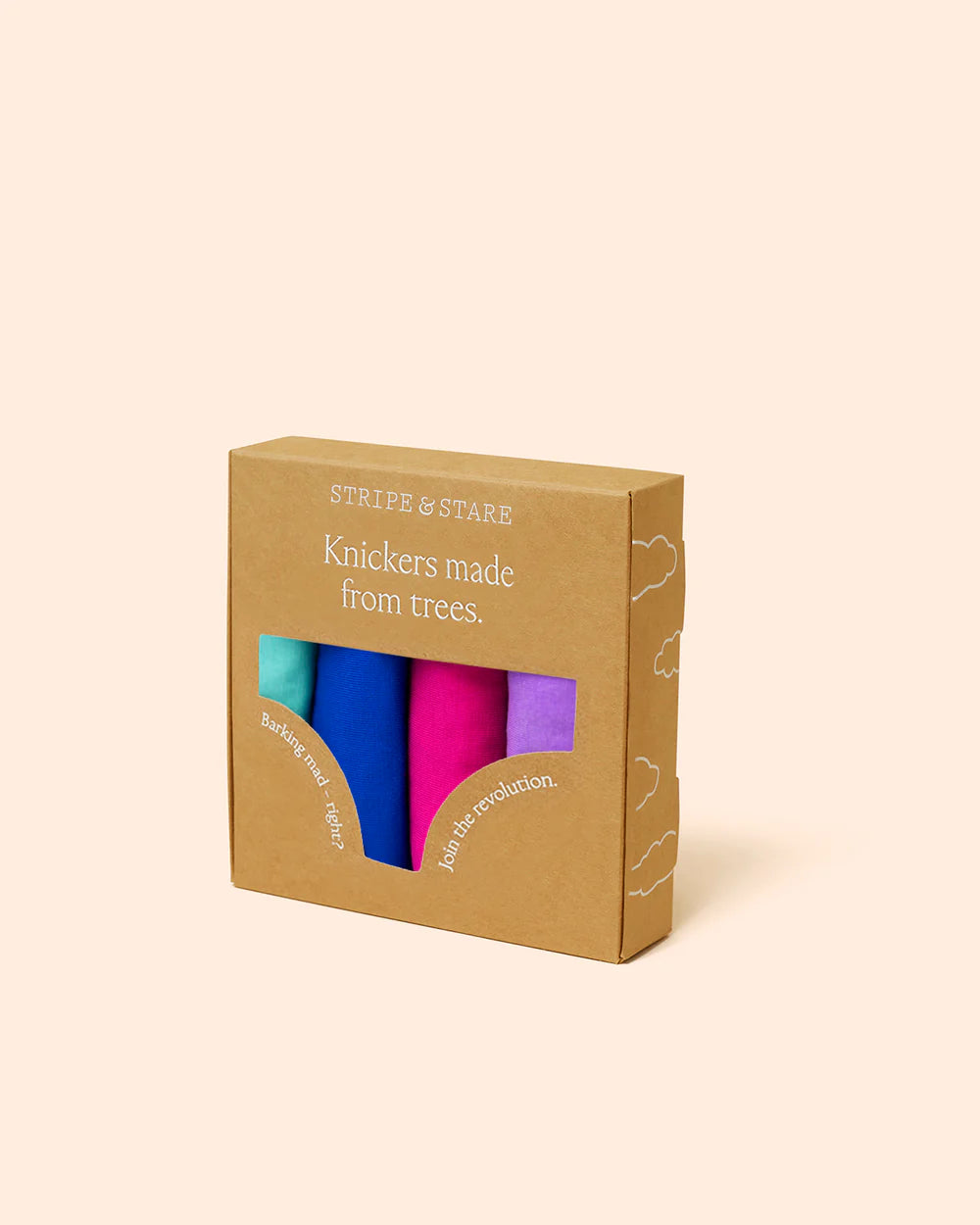 Neon Brights Knicker Box - Size XS