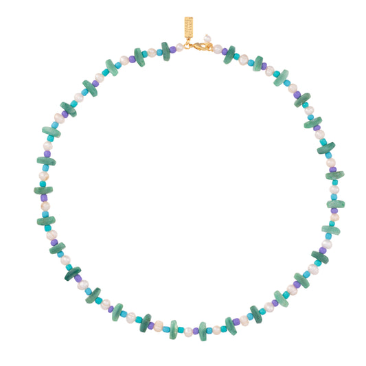 Fiji Necklace - Blue