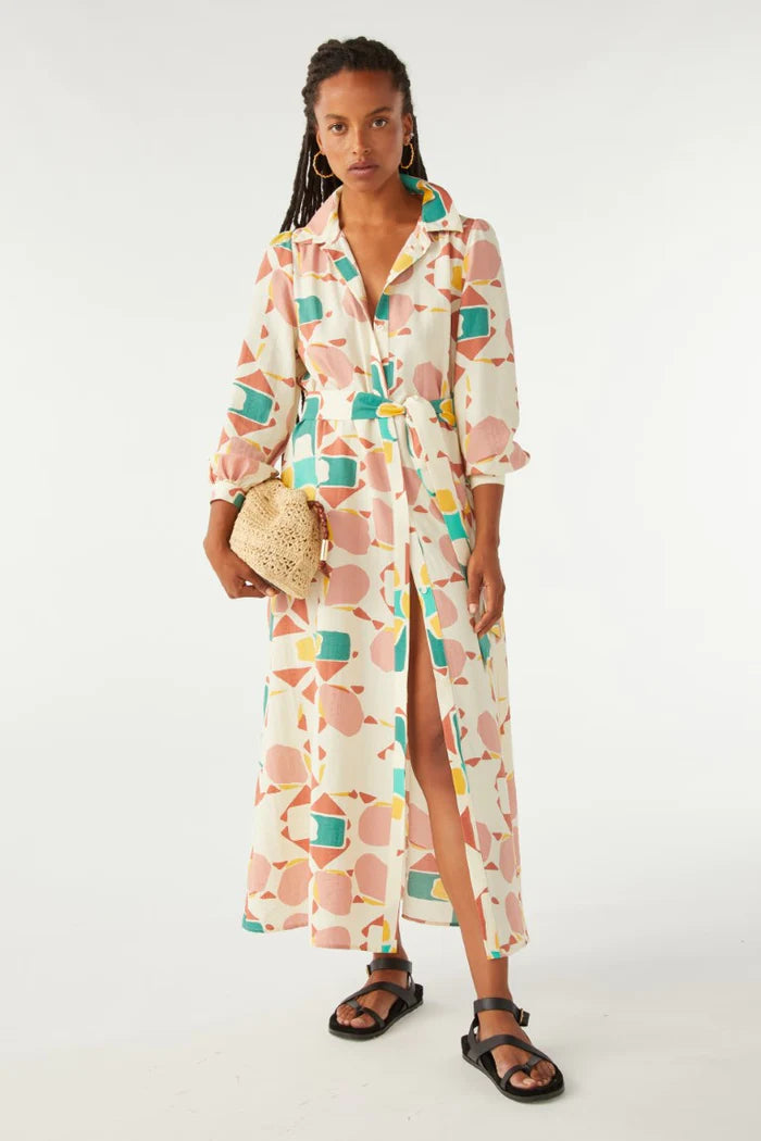 Ara Dress - Ecru - Size 0