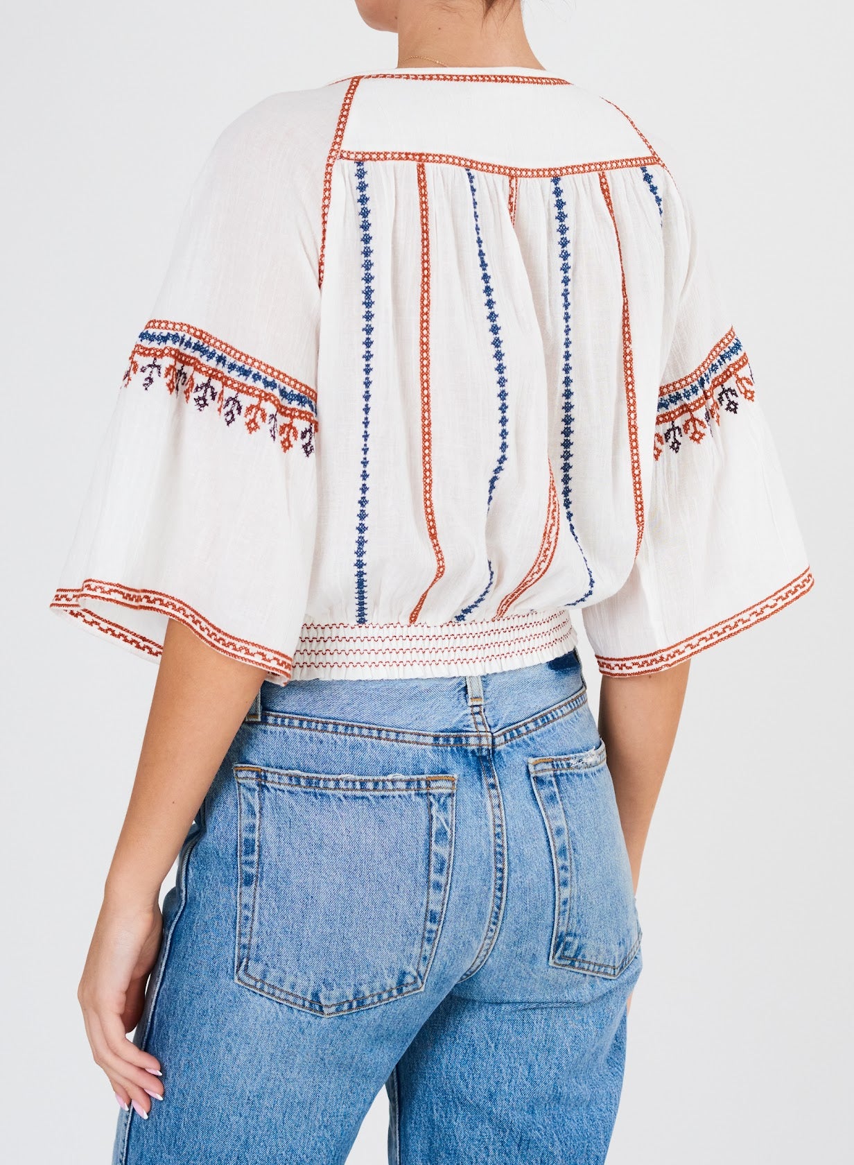 Lena Embroidered top