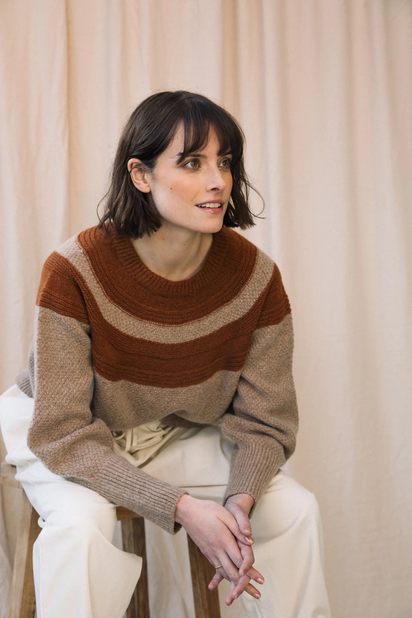 Minako Jumper - Oatmeal