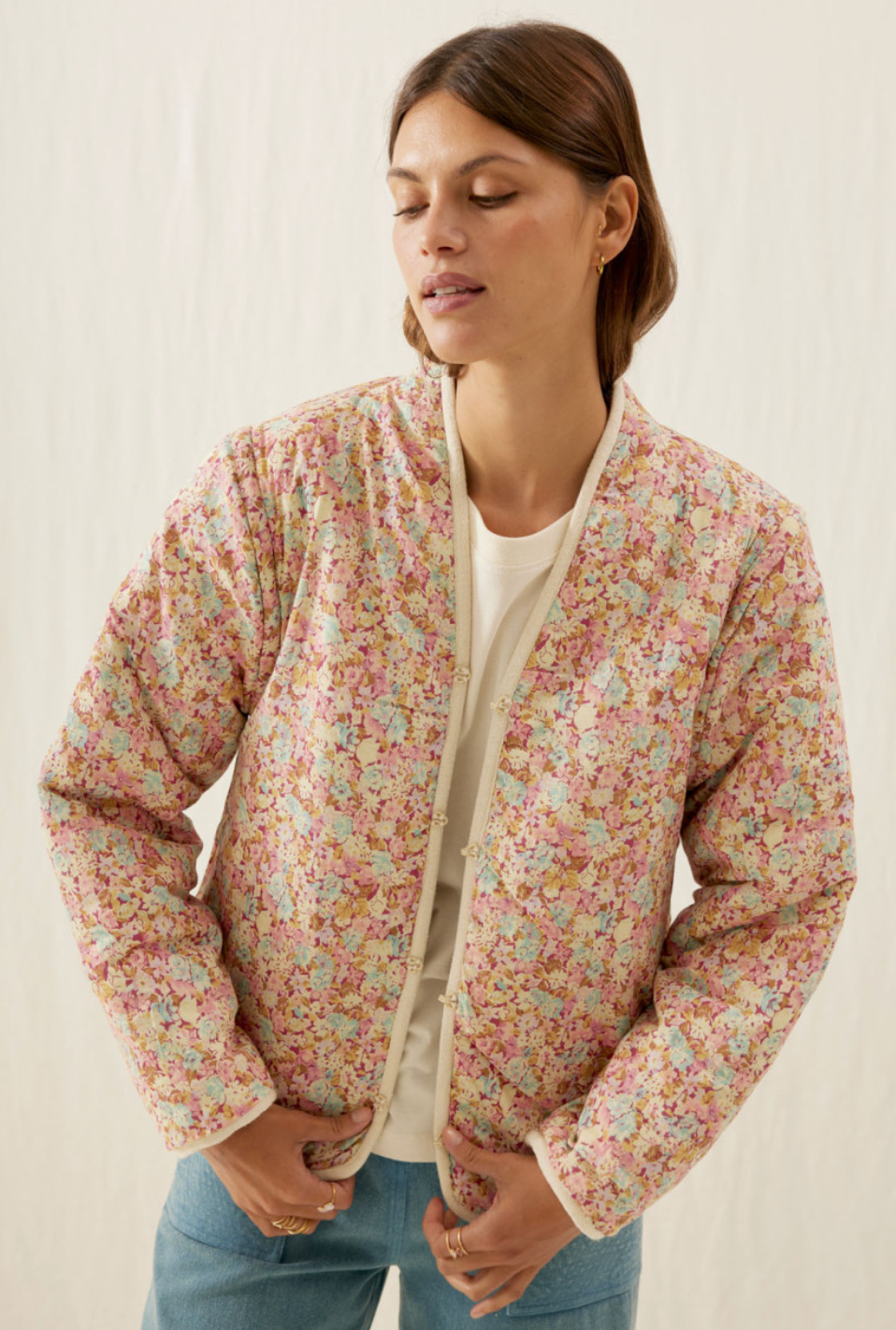 Neliana Jacket - Patchwork Sweet Pastel