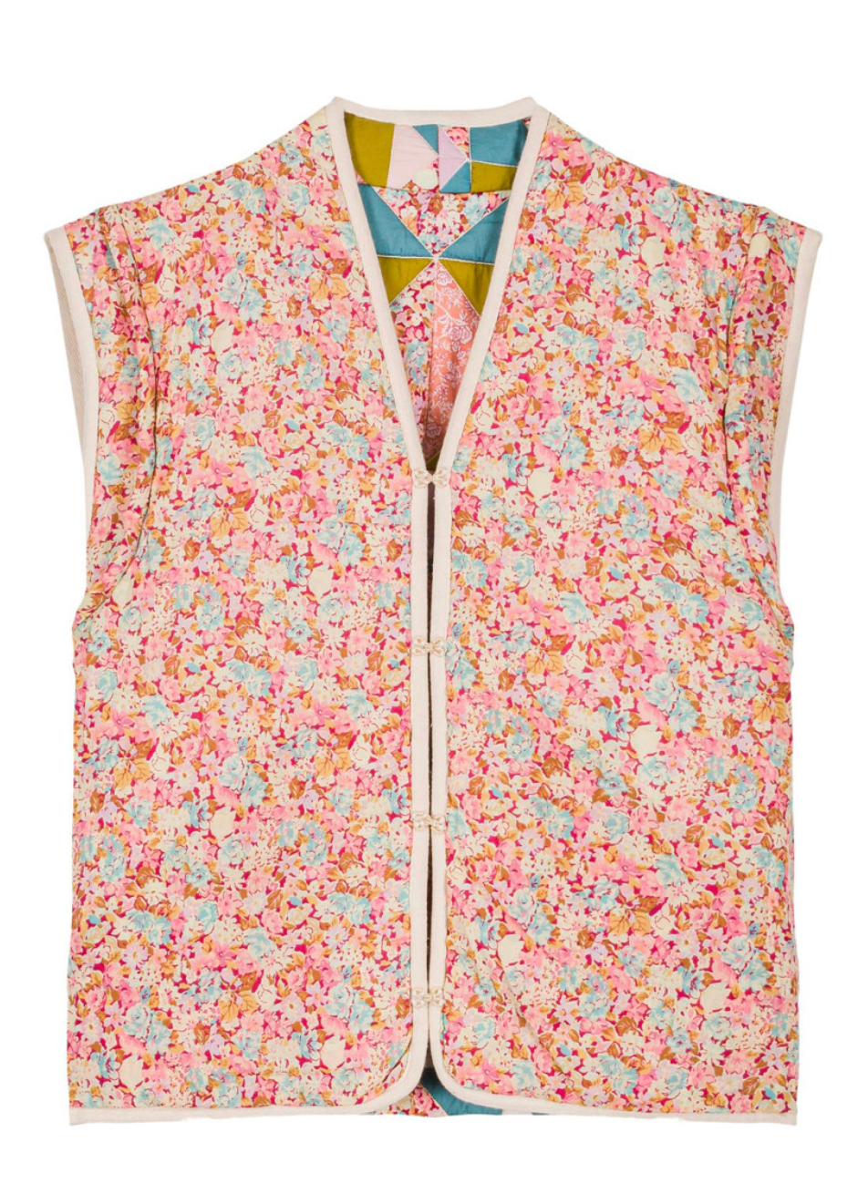 Neliana Jacket - Patchwork Sweet Pastel - Size 34