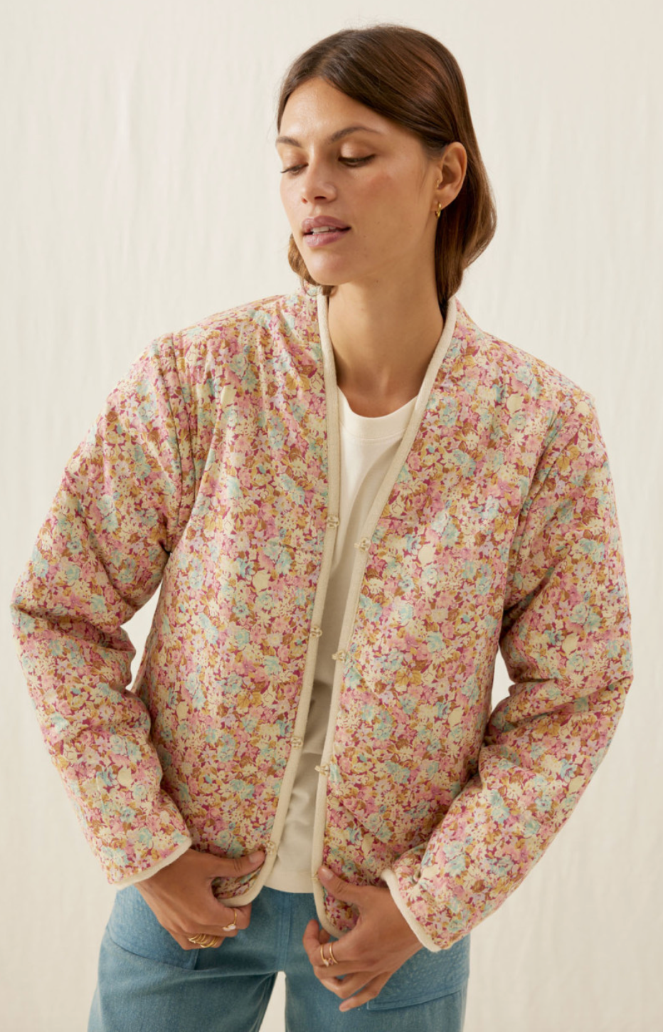 Neliana Jacket - Patchwork Sweet Pastel