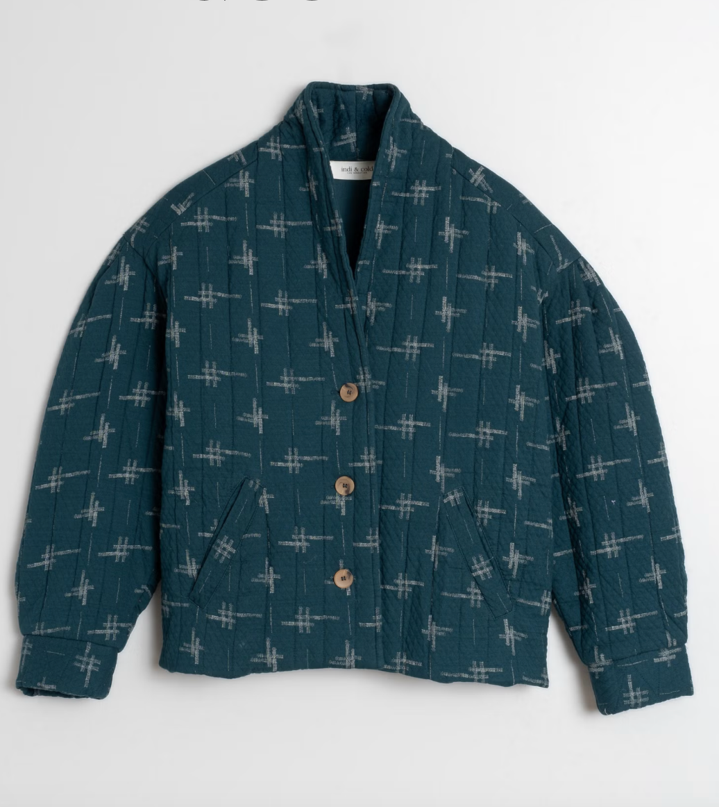 Cazadora Quilted Jacket - Size Medium