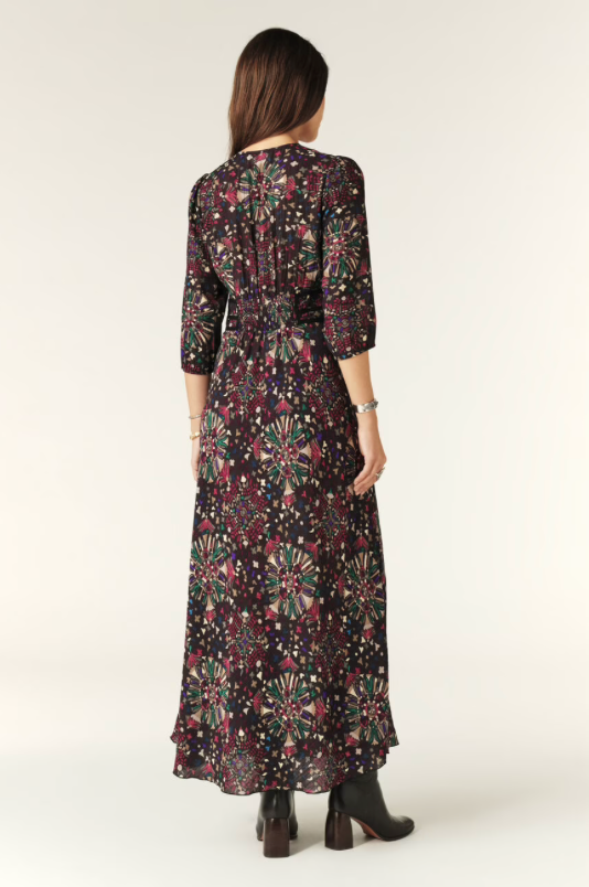 Fazia Printed Dress