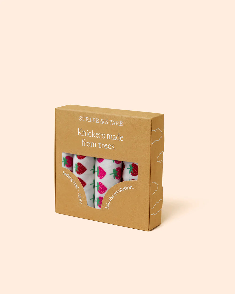 Strawberry Knickers - Four Pack - Size XL