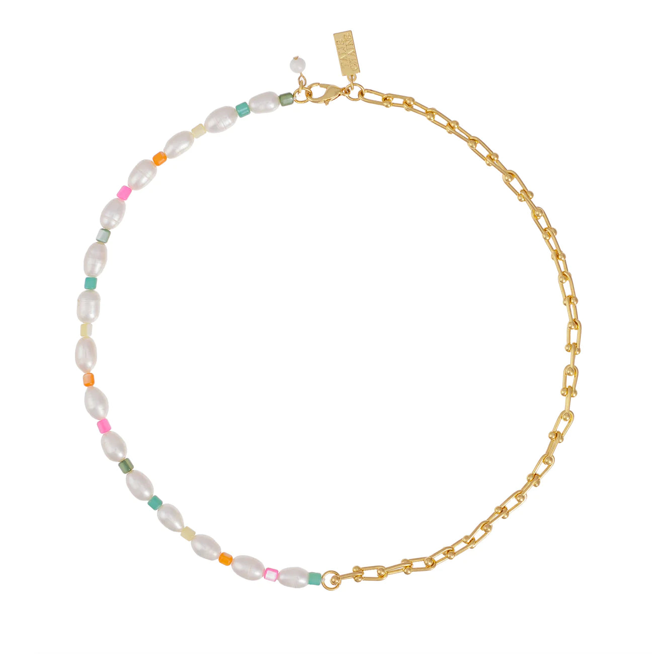 Capri Gold Shell Necklace