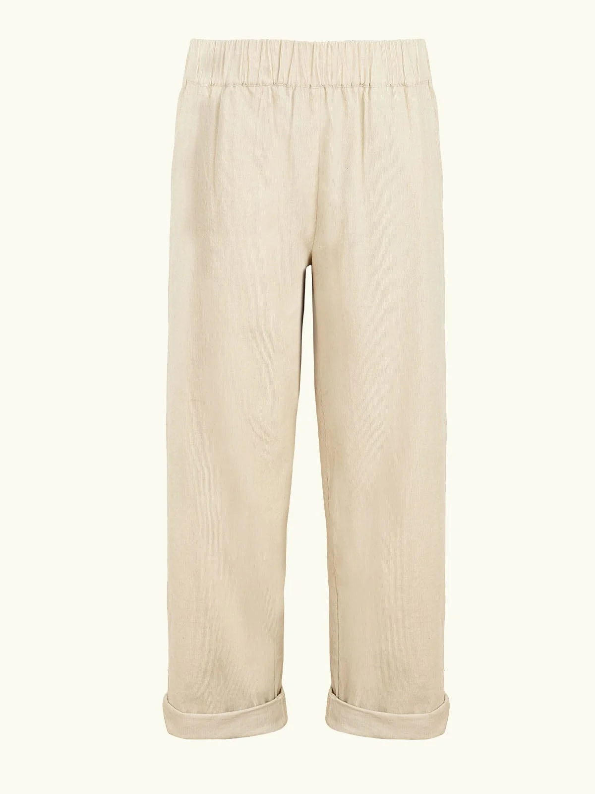 Carrie Cord Jogger - Winter white - Size Large