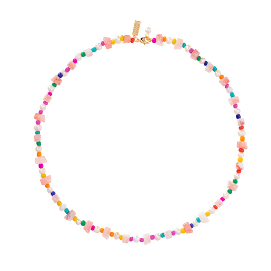 Fiji Necklace - Pink