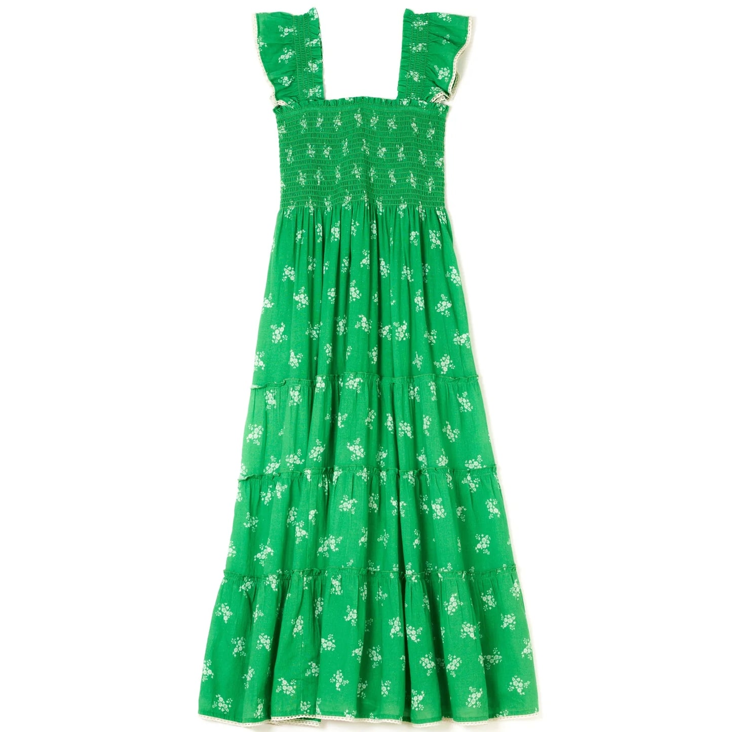 Vivi Print Dress - Green