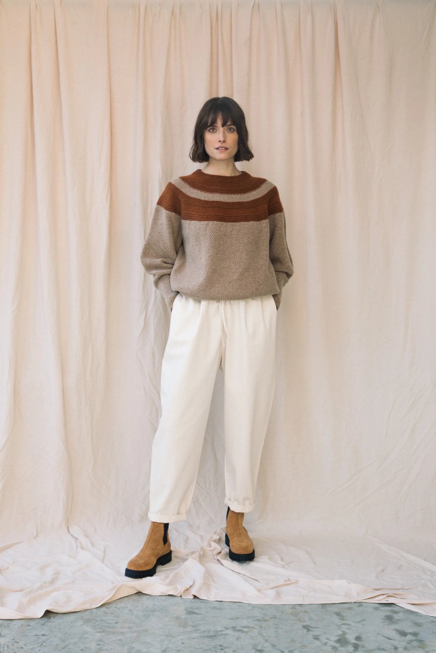 Minako Jumper - Oatmeal