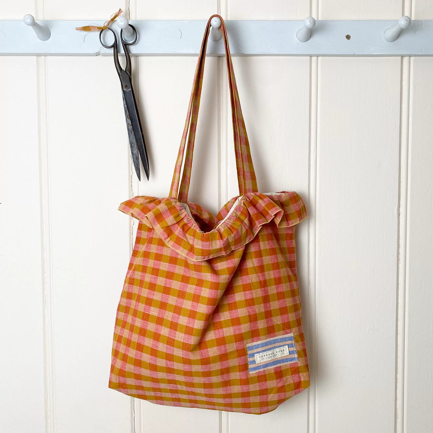 Ruffle Tote Bag