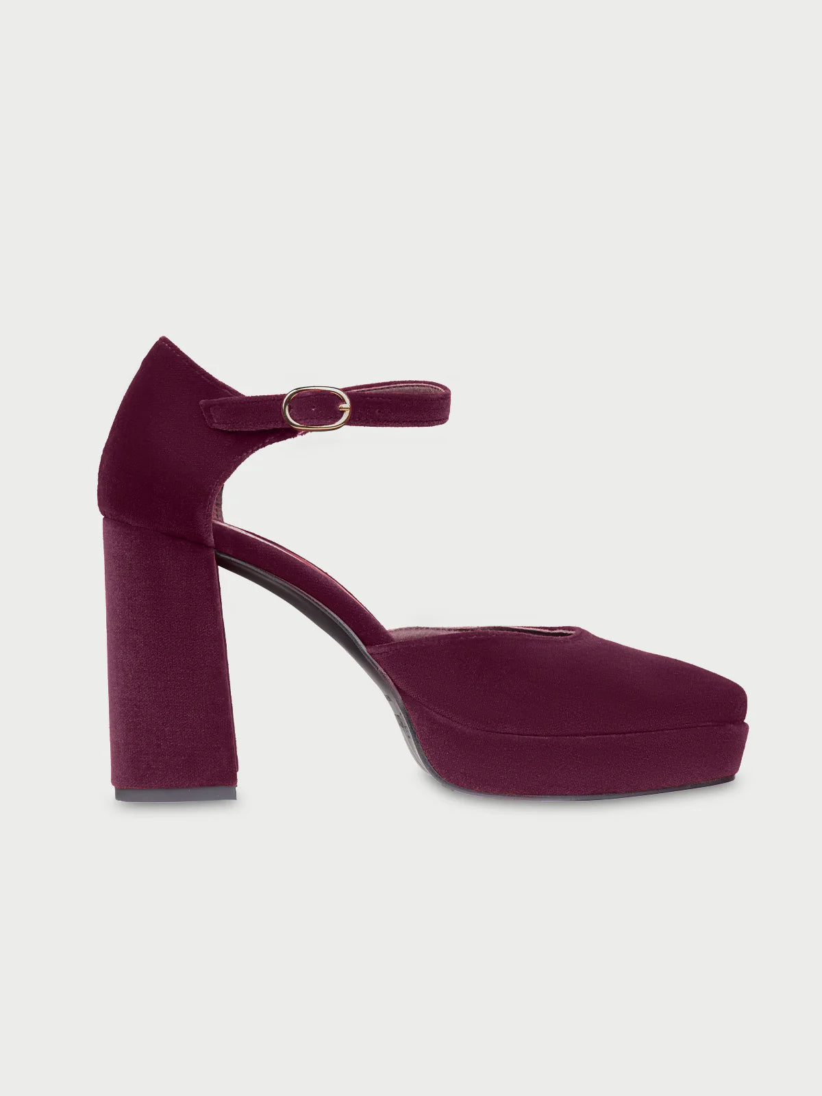 Flamenco Heels - Garnet