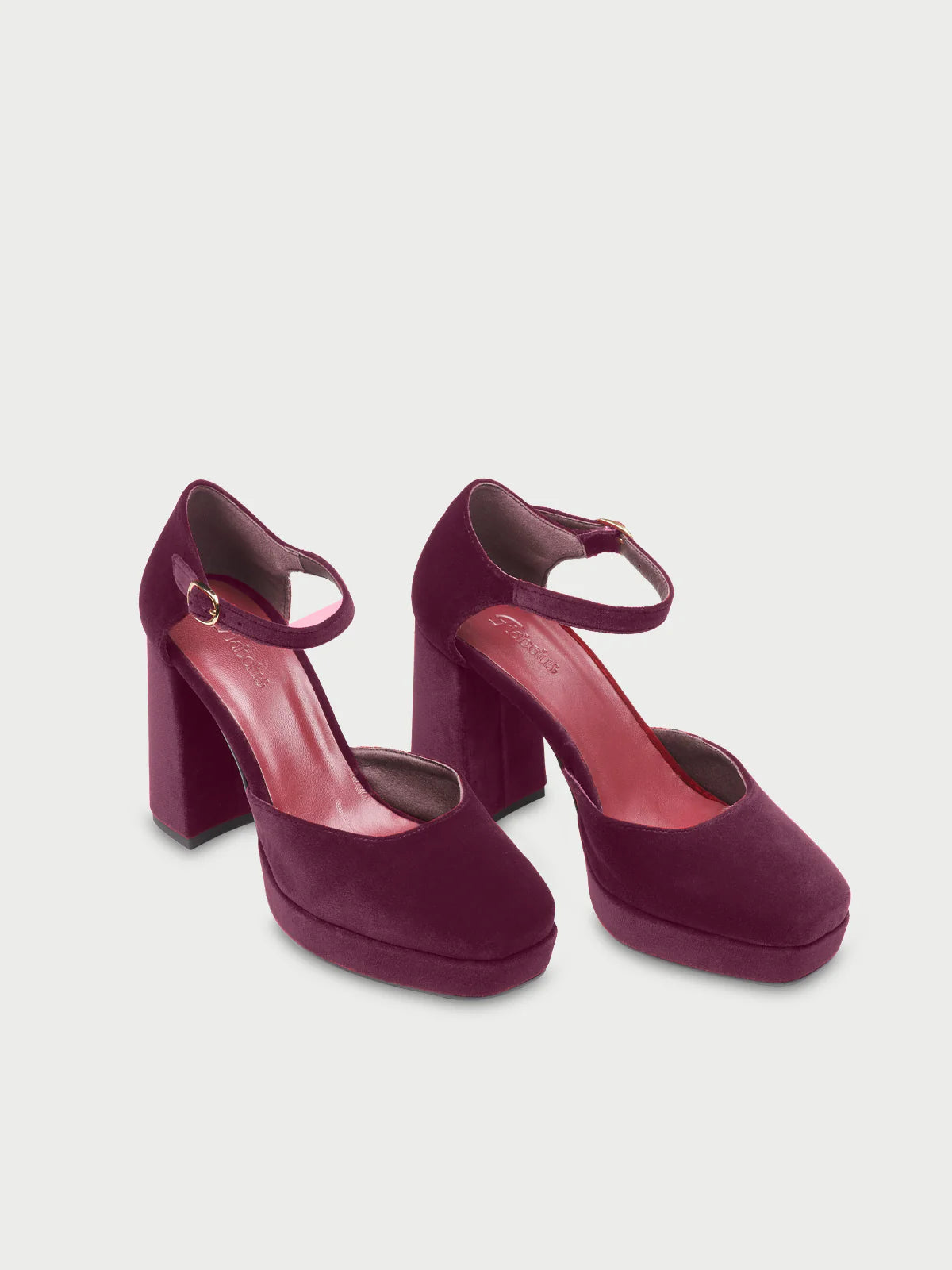 Flamenco Heels - Garnet