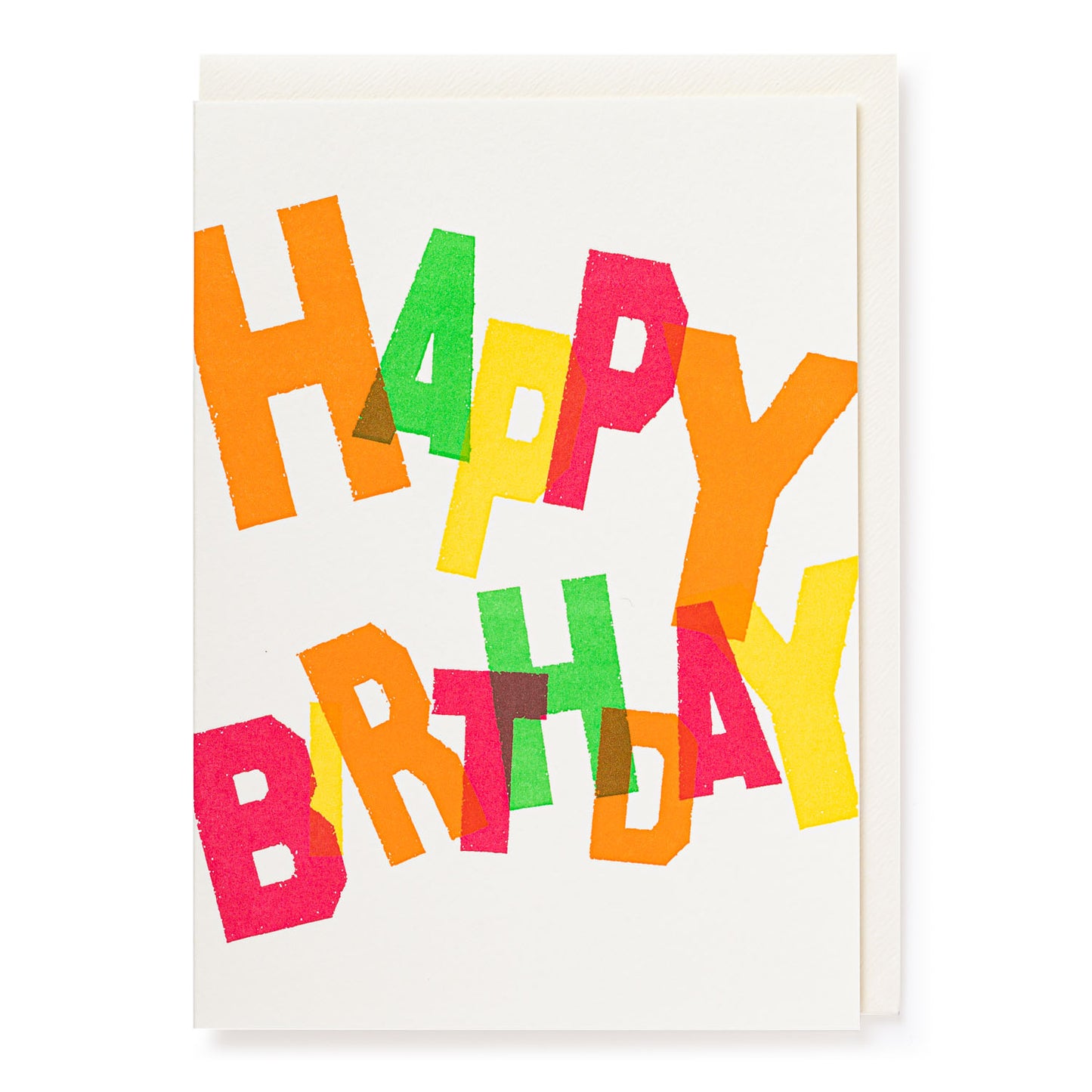 Card - Happy Birthday Colours