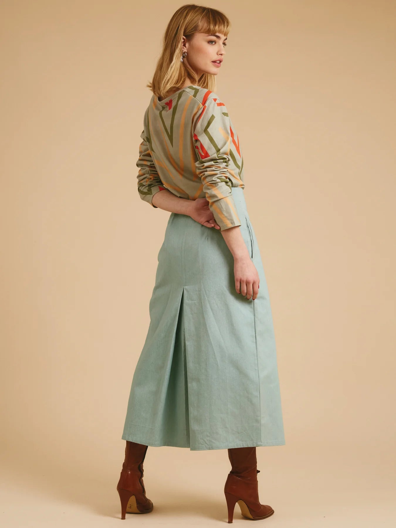 Doro Skirt - Jade Green