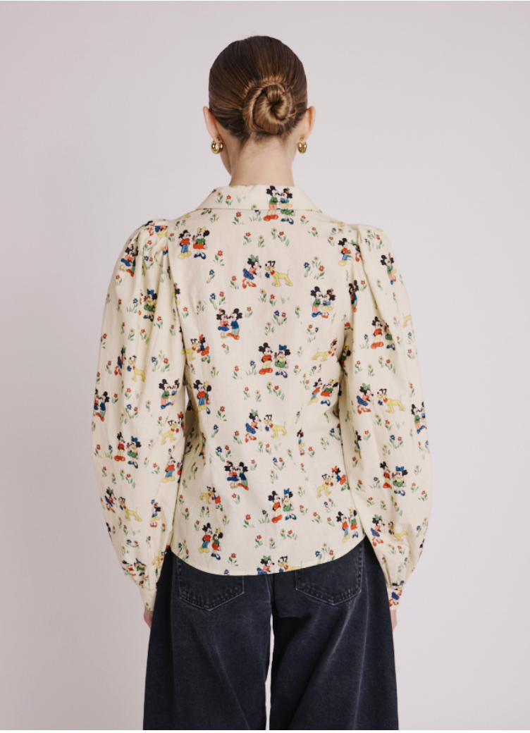 Disney Print Blouse