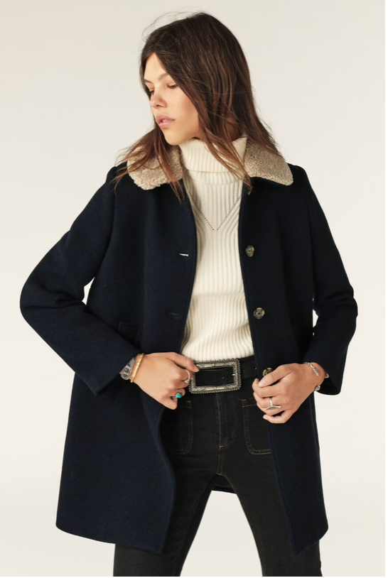 Tolling Three Quarter Length Coat