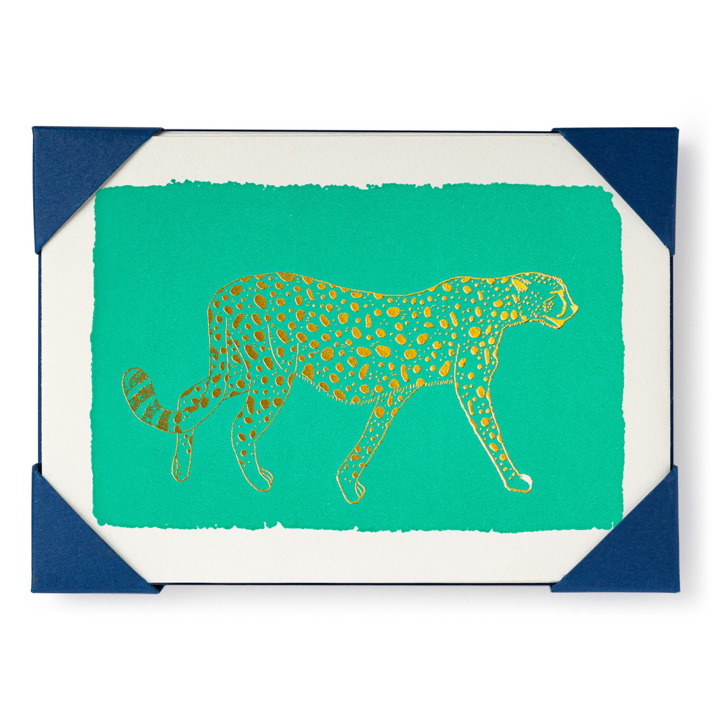 Note Cards and Envelopes - Mint Cheetah