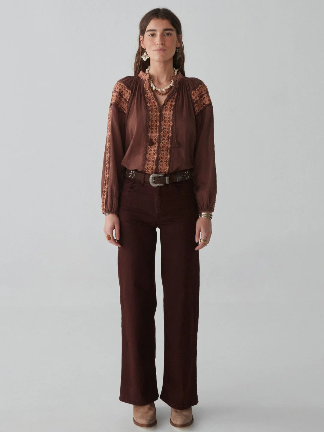 Paula Pant- Brick Brown