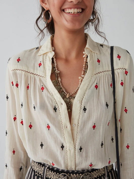 Phoebe Blouse - Bohemian Rhapsody